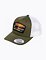 Kšiltovka Meatfly MF View Trucker, Red Alaska / Buck / White