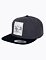 Kšiltovka Meatfly Flanker Snapback, Sunny Charcoal/Black