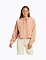 Dámská mikina Roxy Drakes Cove Half Zip, Cafe Creme