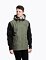 Pánská street bunda Meatfly Finn, Olive/Black