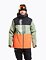 Pánská SNB & SKI bunda Meatfly Manifold, Black / Orange