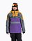 Pánská SNB & SKI bunda Meatfly Zenith, Dark Grey / Petunia