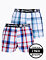 Pánské boxerky Meatfly Gigi, White Red / Blue