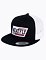 Kšiltovka Meatfly Thunderbolt Trucker, Racing Black/White
