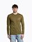 Pánské tričko s dlouhým rukávem Meatfly Judgement 30, Khaki Green