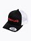 Kšiltovka Meatfly Rodie Trucker, Wine / Black / White