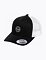 Kšiltovka Meatfly MF View Trucker, White Round/Black/White