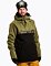 Pánská SNB & SKI bunda Meatfly Slinger Premium, Green Leaves/Black