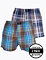 Pánské boxerky Meatfly Doug, Yellow / Brown