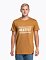 Pánské tričko Meatfly Rele, Gold Brown