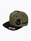 Kšiltovka Meatfly Jacob Snapback, Olive