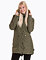 Dámská zimní bunda Meatfly Amber Parka, Moss Green