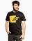 Tričko Meatfly Big Shock, Yellow/Black