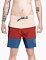 Pánské plavky Meatfly Ernie Boardshorts 19", Navy / Latte