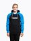 Pánská technická mikina Meatfly Gravel, Bright Blue / Black