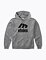 Pánská mikina Etnies Icon E Hoodie, Grey / Black