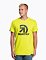 Pánské tričko Meatfly Dais, Safety Yellow