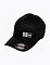Kšiltovka Meatfly Raptor Flexfit, Brand Black