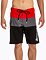 Pánské plavky Meatfly Mitch Boardshorts 21", Red Stripes
