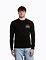 Pánské tričko s dlouhým rukávem Meatfly Judgement 30, Black