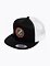 Kšiltovka Meatfly Thunderbolt Trucker, Grey Eternal / Black