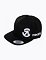 Kšiltovka Meatfly Jacob Snapback, Black