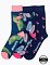 Ponožky Meatfly Lexy Triple Pack, Flamingo