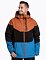 Pánská SNB & SKI bunda Meatfly Hoax Premium, Brown/Black/Blue