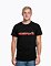 Pánské tričko Meatfly Logex, Red/Black