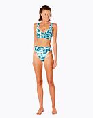Dámský horní díl plavek Rip Curl Sun Rays Mirage, Dark Teal