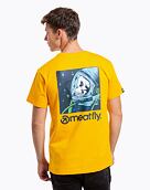 Pánské tričko Meatfly Cosmic, Deep Yellow