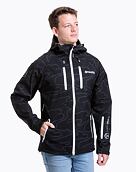 Pánská softshell bunda Meatfly Rasmussen, Morph Black