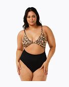 Dámské jednodílné plavky Rip Curl Sea Of Dreams Good One Piece, Brown