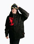 Dětská SNB & SKI bunda Meatfly Bangito, Morph Black