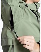 Dámská street bunda Meatfly Kalle, Olive / Black Logo