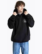 Unisex mikina Meatfly Fry, Skull Black