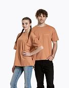 Unisex tričko Meatfly Minimal, Cork