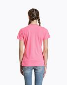 Dámské tričko Meatfly Ladies MF Logo, Neon Pink