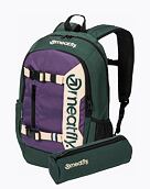 Batoh Meatfly Basejumper, Botanical / Purple, 22 L + PENÁL ZDARMA