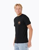 Pánské tričko Rip Curl Staple, Black