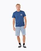 Pánské tričko Rip Curl Staple, Light Navy
