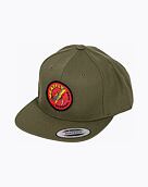 Kšiltovka Meatfly Flanker Snapback, Red Eternal / Buck