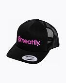 Kšiltovka Meatfly MF Logo Trucker, Pink/Black