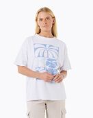 Dámské tričko Rip Curl Oceanic Heritage, Optical White