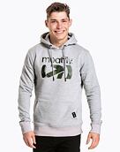 Pánská mikina Meatfly Podium Hoodie, Grey Heather