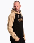 Pánská technická mikina Meatfly Gravel, Mustard / Black