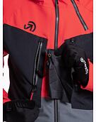 Pánská SNB & SKI bunda Meatfly Cronos, Ferrari Red/Dark Grey