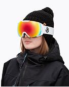 SNB & SKI brýle Meatfly Zoomer, White