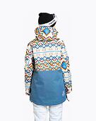 Dámská SNB & SKI bunda Meatfly Aiko, White Jones / Slate Blue