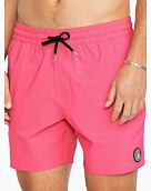 Pánské plavky Volcom Lido Solid Trunk 16, Neon Pink